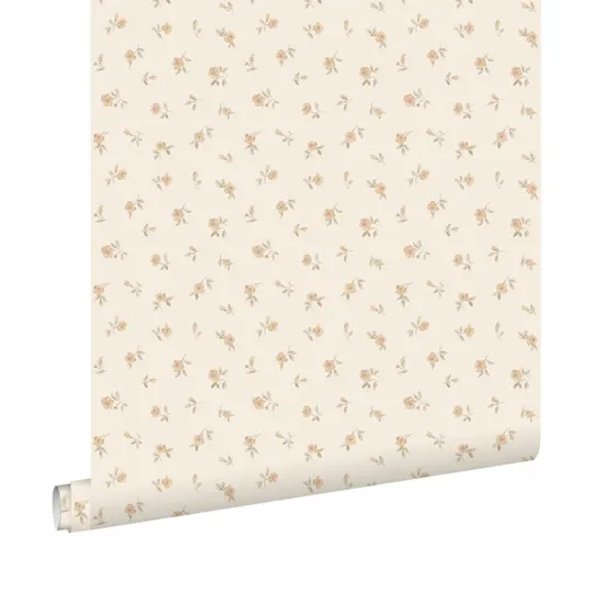 Esta Home Pom Pom Pie Tapete - Vintage Blumen - Sandbeige - 53 cm