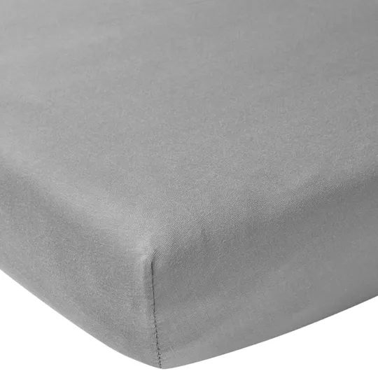 Meyco Jersey Spannbettlaken 50 x 90 cm Grau