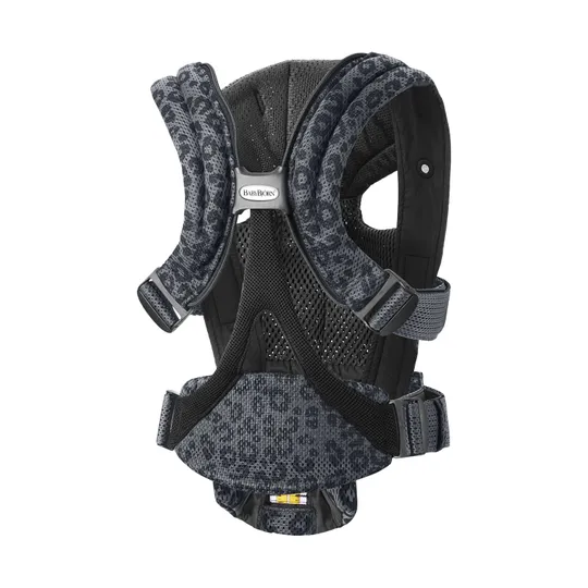 BabyBjörn Move 3D Mesh Babytrage Anthrazit - Leopard