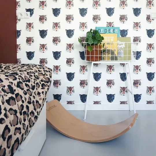 Studio Ditte Panthera Tapete Weiß