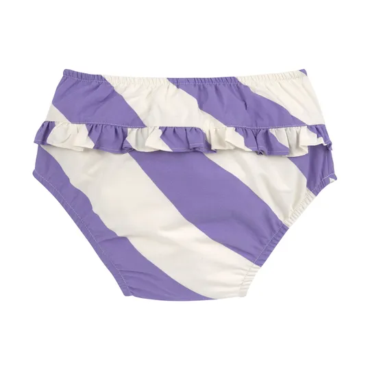 Lässig Schwimmwindel - Stripes - Größe 86 - Purple/Sea Salt