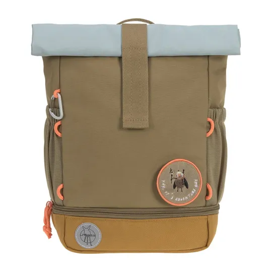 Lässig Rolltop Mini-Rucksack Nature Olive