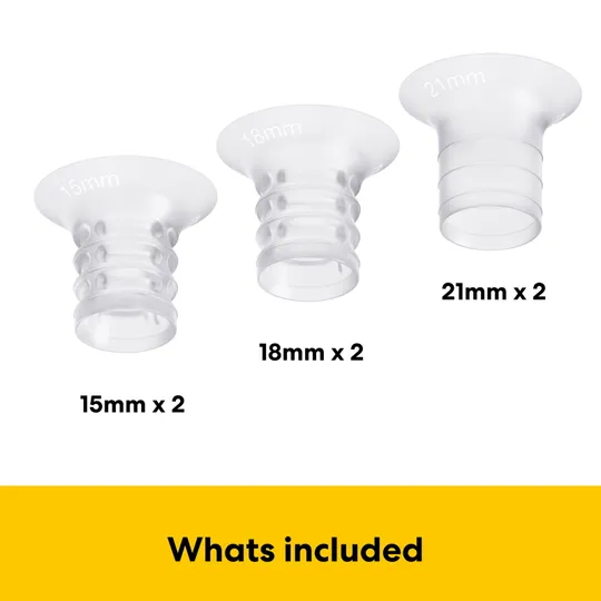 Medela Silikoneinsätze für 24-mm-Brusthütchen