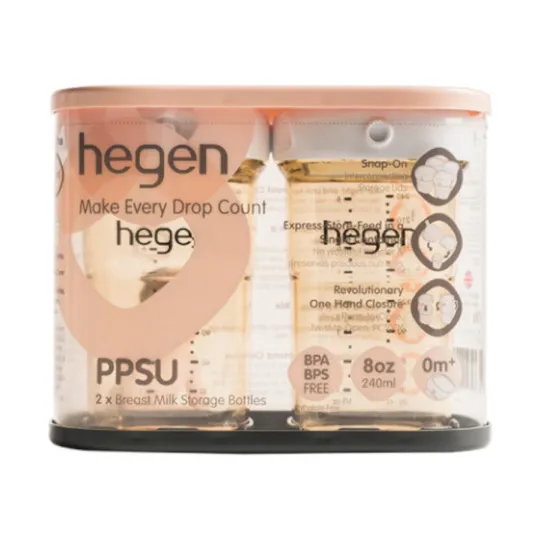 Hegen PCTO™ 240ml/8oz Breast Milk Storage PPSU (2-pack)
