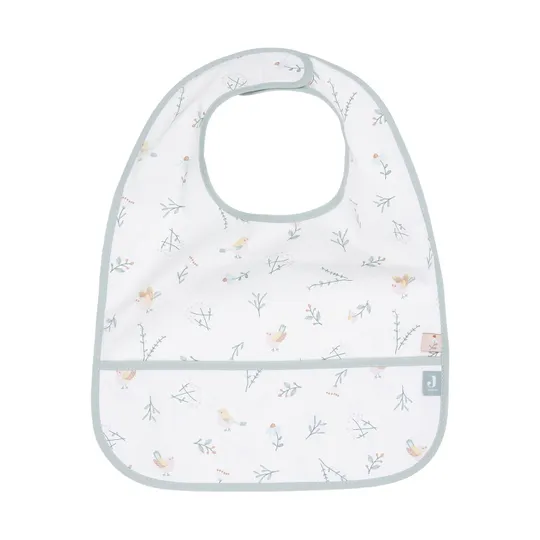 Jollein Lätzchen Lovely Birds Waterproof - 2 Pack