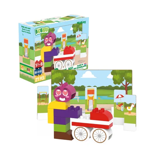 BiOBUDDi Kinderwagen Bausteine