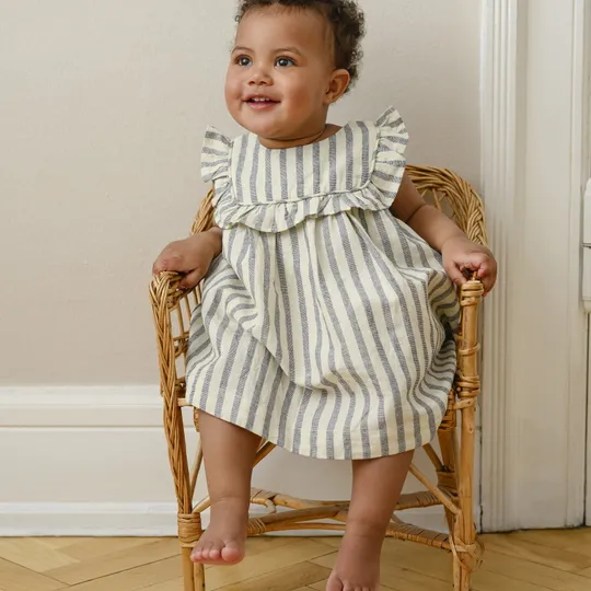 Cam Cam Copenhagen Kleid- Betty Dress - Größe 74 cm - Summer Stripes