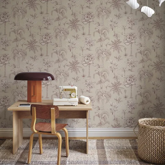 Sandberg Adele Tapete - Beige