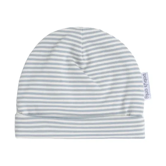 Baby's Only Stripe Mütze - 3-6 Monate - Nordic Blue