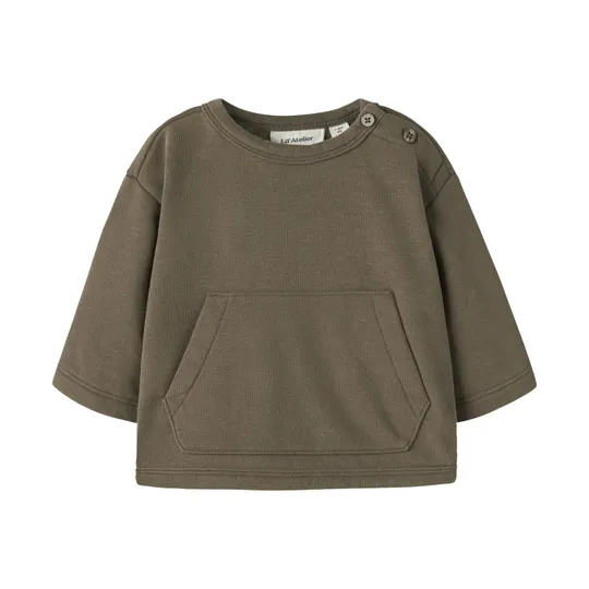 Lil'Atelier Sweatshirt - Größe 62 - Teak