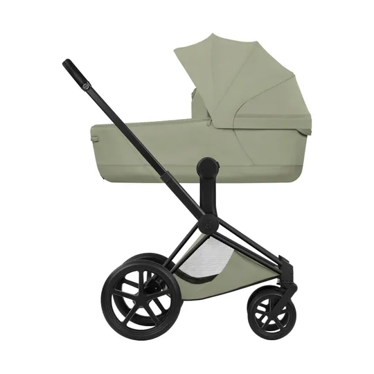 Cybex Priam 5 Style Kinderwagen 3-in-1 Set – Matt Black/Sage Green