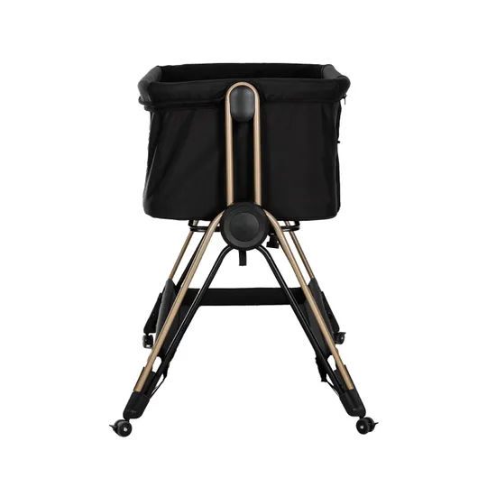 Puck Claire Co-Sleeper - Schwarz / Gold