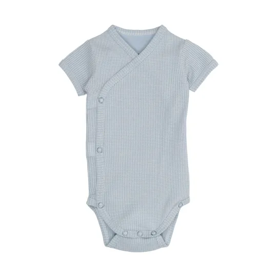 Lodger Ciumbelle Babybody Kurzarm - Größe 56 - Blue Fogg