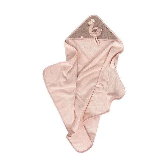 Fehn Badecape mit Kapuze - 80x80 cm