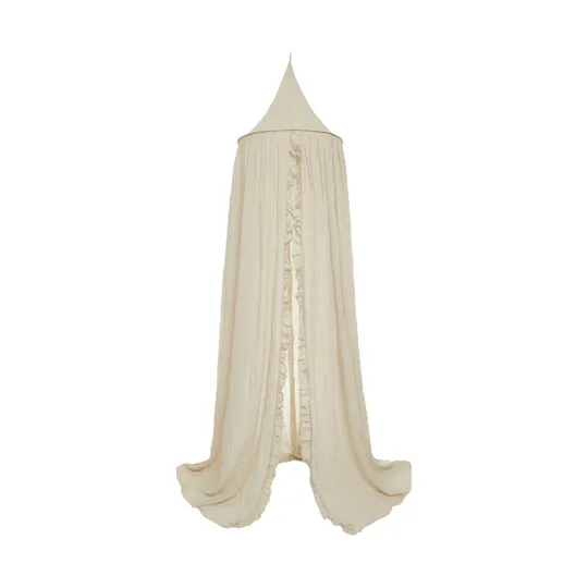 Jollein Vintage Moskitonetz Ruffle Nougat