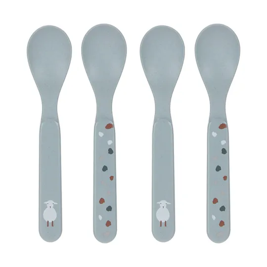 Spoon set PP/Cellulose T.Farmer Sheep/Goose Blue