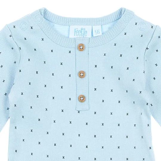 Feetje Mini Person Babybody Blue Gr. 50