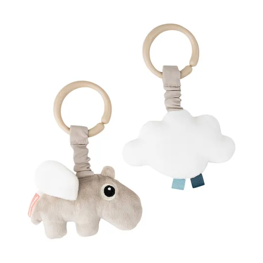 Done By Deer Happy Clouds Spielzeug – 2 Stück – Sand