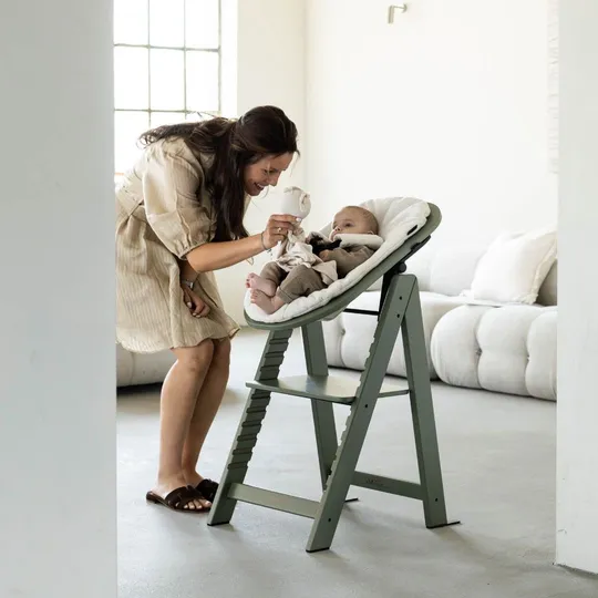 Kidsmill Up! Hochstuhl Buchenholz Komplettset - 0 Mte+ / 6 Mte+