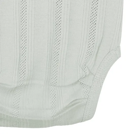 Lodger Babybody Langarm - Pointelle - Größe 68 - Silk
