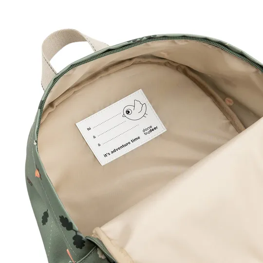 Done By Deer Rucksack – Tiny Trails – Grün – 7,5 l
