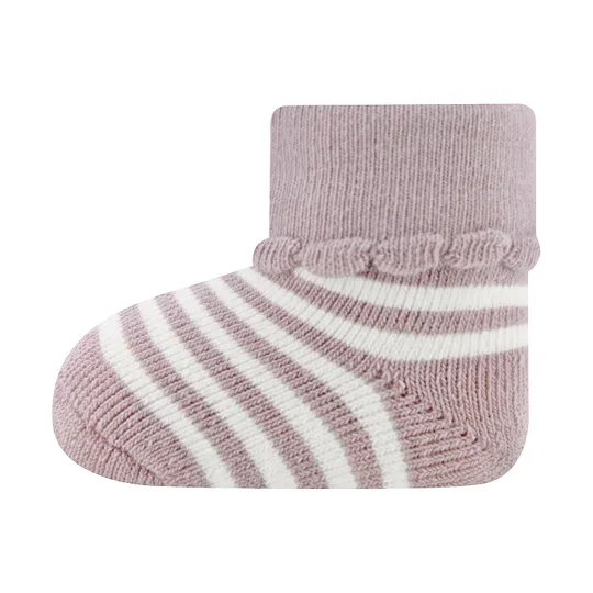 Ewers Babysocken - 3er-Pack Herzen/Streifen - One Size