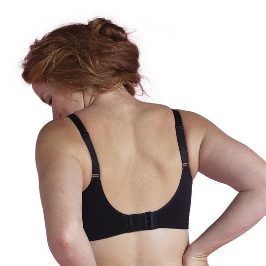 Carriwell nahtloser Still-BH Schwarz Gr. M