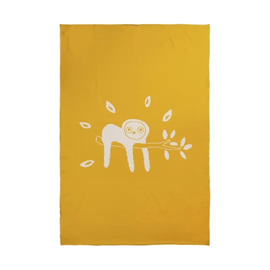 Briljant Baby Jungle Dusk Babydecke Gelb 75 x 100 cm