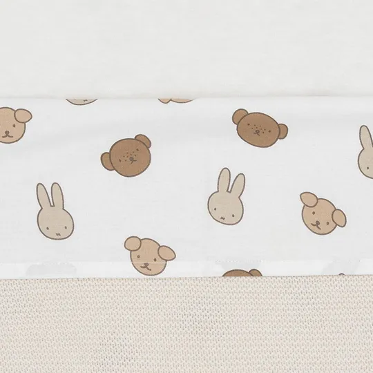 Jollein Laken Babybett - 120x150 cm - Miffy and Friends