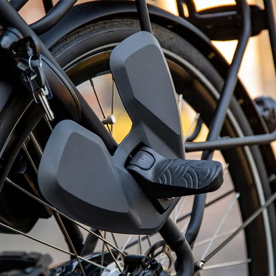 Urban Iki Junior Fahrradsitz MIK HD - Bincho Black/Inaho Beige