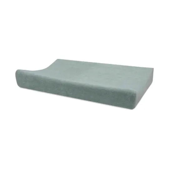 Jollein Wickelunterlagenbezug - 2 Stück - 50 x 70 cm - Frottee - Sea Green