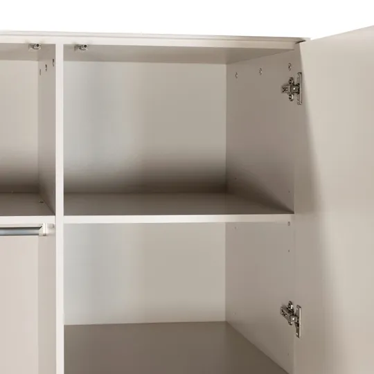 Kidsmill Sixties Babyzimmer Oatmeal / Walnuß | Kommode + Schrank 2-Türig