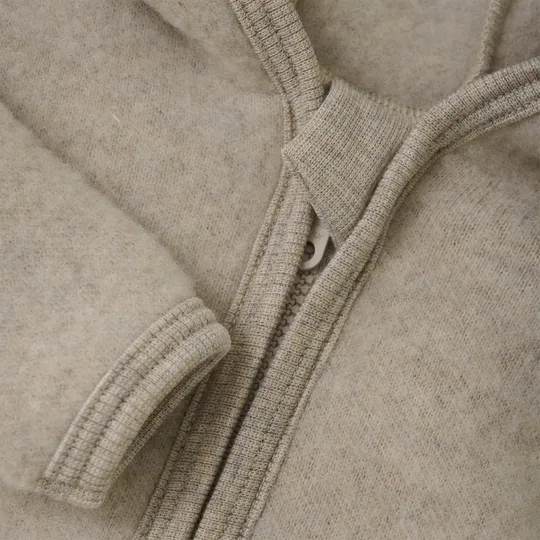  HUTTEliHUT - Jacke Wool Fleece - Camel Melange - Gr. 62