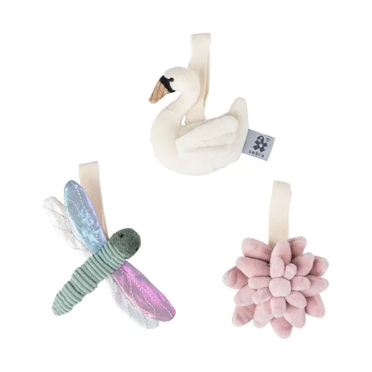 Activity Toys – 3er Set – Flower, Dragonfly & Swan