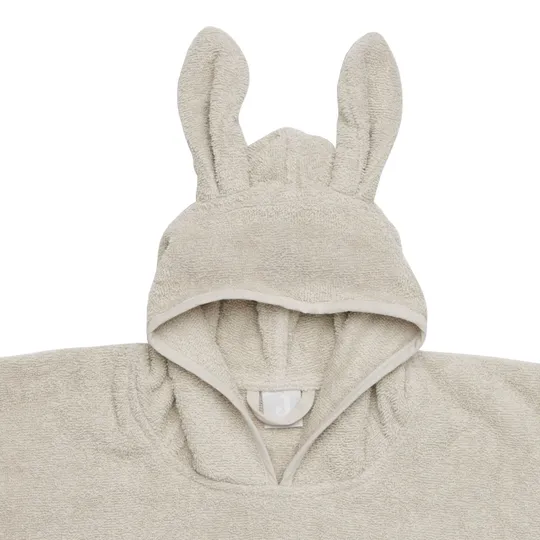 Jollein Badeponcho Ohren - Frottee - Nougat