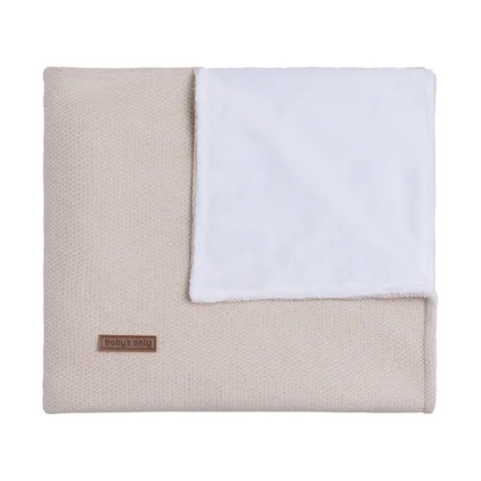 Baby's Only Classic Teddy Babydecke Sand 70 x 95 cm