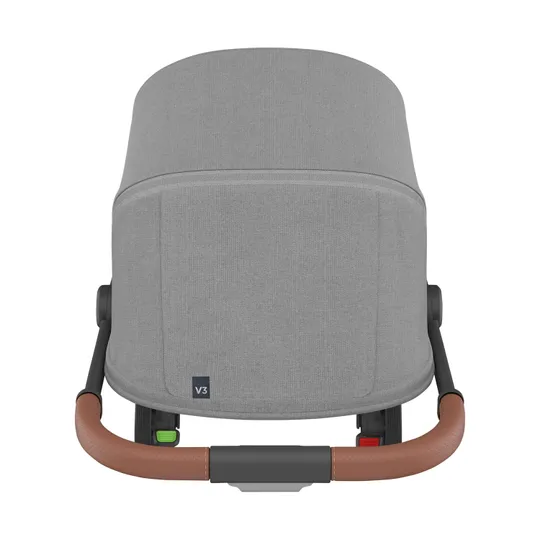 UPPAbaby Buggy - MINU V3 - Greyson Carbon Rahmen Mit Braun Leder