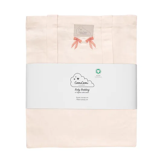 Cam Cam Copenhagen Bettbezug Bestickt - 70 x 100 cm - GOTS - Bows