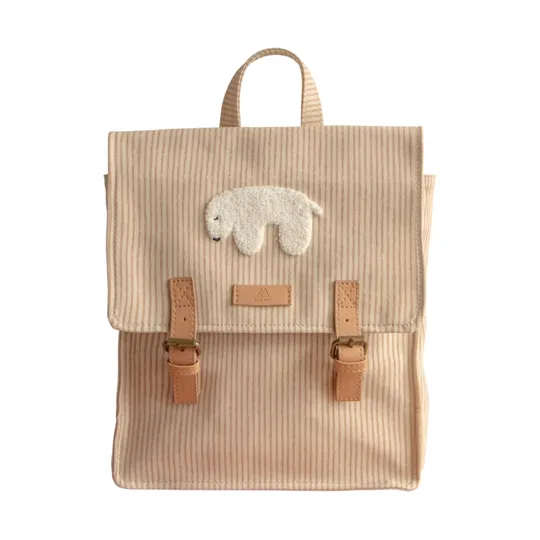 Nanami Rucksack - Stripes - Polarbear
