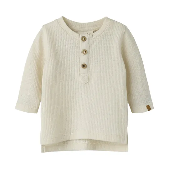 Lil' Atelier Turtledove Shirt- Größe 62 - Beige
