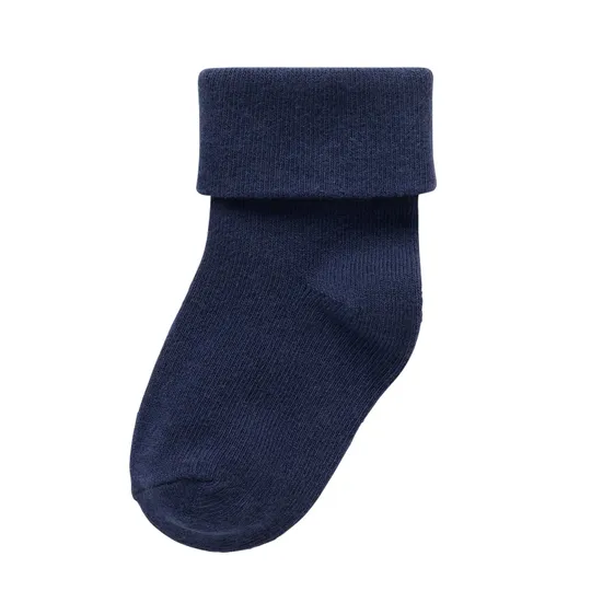 Noppies Newstead Socken 2er-Pack – Black Iris – 0–3 Monate