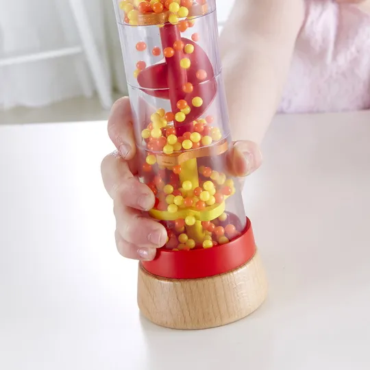 Hape Regenmacher mit Perlen – Rot