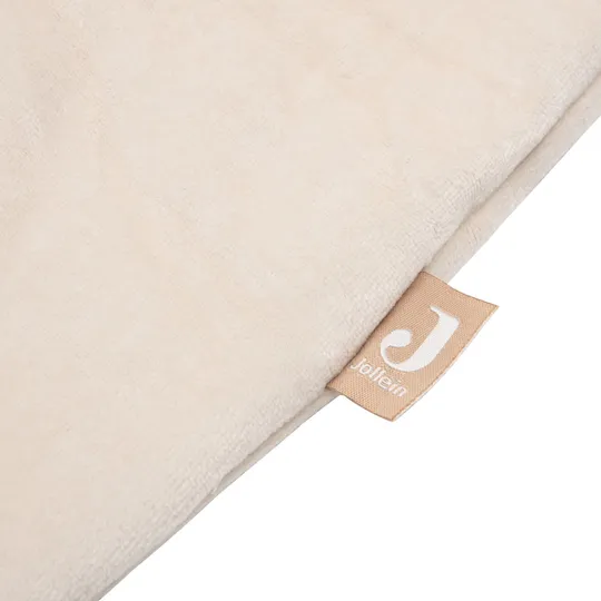 Jollein Baby Schlafsack Ärmellos Samt - Oatmeal - 110 cm