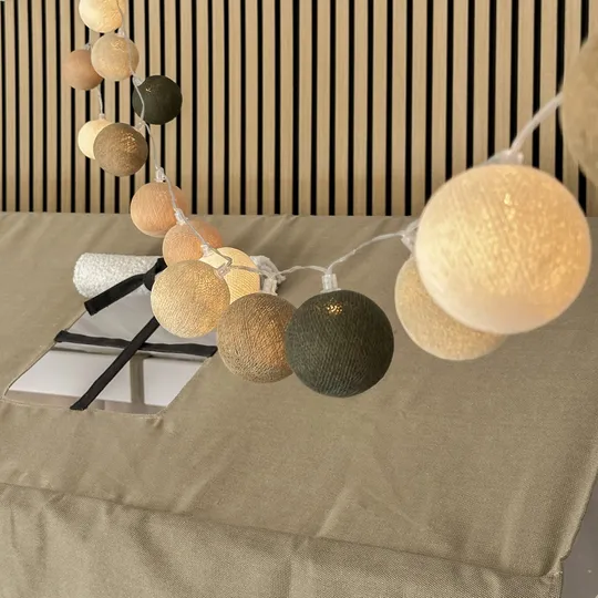 LIFETIME Lichterkette - Cotton Ball Lights
