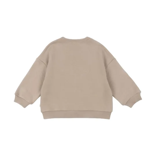 Konges Sløjd Lou Terry Sweater - 6 Monate - Oxford Tan