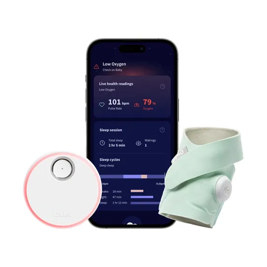 Owlet Inteligentes Babyphone - Dream Sock - Mint