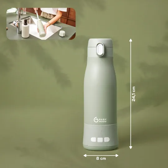 Babymoov Moov & Feed Flaschenwärmer - Green