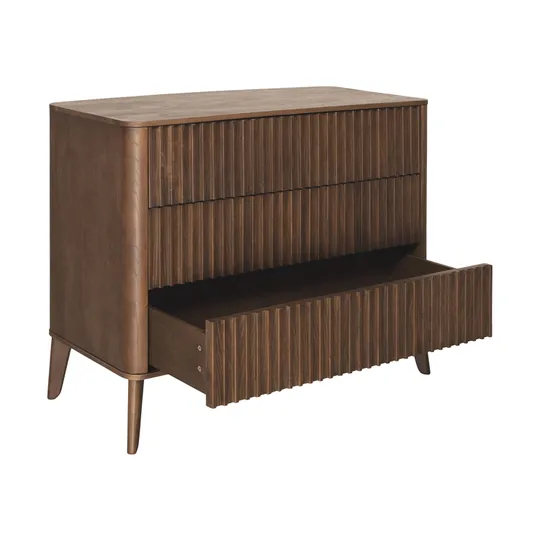Kidsmill Tune Babyzimmer - mit Latten - Walnuss