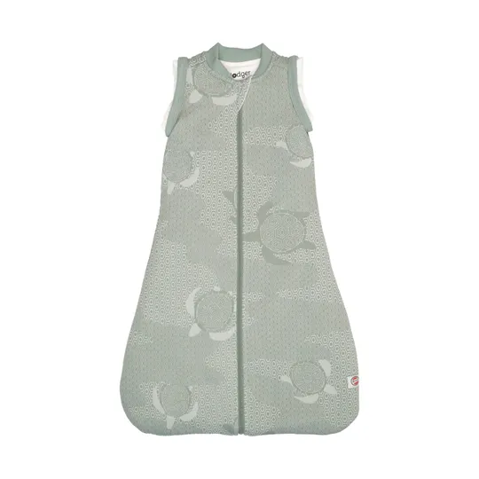 Lodger Schlafsack Hopper mit abnehmbaren Ärmeln – Größe 86/98 – Matcha Silk
