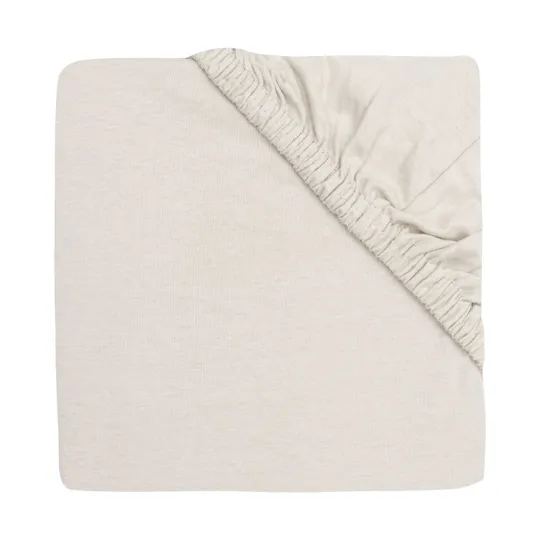 Jollein Spannbettlaken - 40/50x80/90 cm - Jersey - Sand
